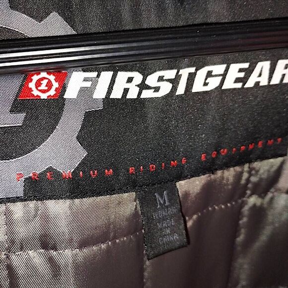 First Gear Womens Jacket Sz Small Petal Pink Faux Leather Pockets Biker Moto - Picture 10 of 16